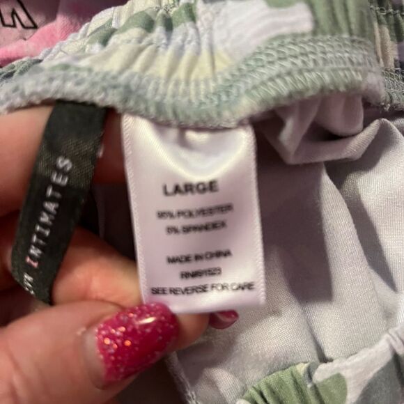 Jaclyn Intimates Large PJ's Sleep Pants Came Green - Picture 8 of 9